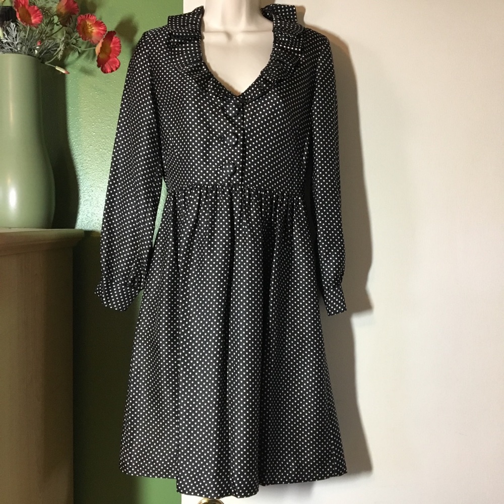 Polkadot J Crew dress